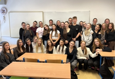Stáž studentky ze Švýcarska