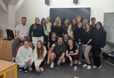 Kurz tejpování pro studenty VOŠ