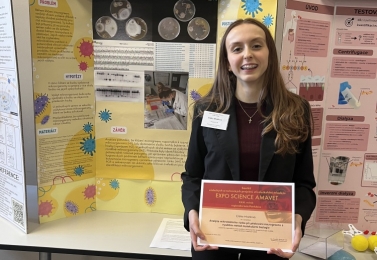 Úspěšná reprezentace školy na soutěži Amavet EXPO Science